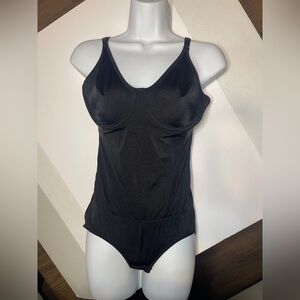 Elegant Black Shapewear Bodysuit